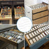 Spice Drawer Organizer, 4 Tier Clear Acrylic Expandable From 13" to 26" Seasoning Jars Drawer Insert, Kitchen Drawer Spice Rack Tray for Cabinet/Countertop by Jadehom