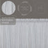 VHC Brands Sawyer Mill Blue Valance Curtain Lined Stripe for Kitchen or Dining Room Windows 16x72