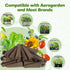 166PCS 600ml 40 40 40 40 1 Ahopegarden Hydroponic Pods Herb Kit: Grow Anything Kit With A&B Plant Food, Grow Sponges