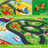 78.7"59" ABC Transportation Kids Rugs for Playroom Educational Alphabet Mat