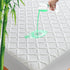 UNILIBRA Twin Mattress Protector, Waterproof Rayon from Bamboo, Deep Pocket, White