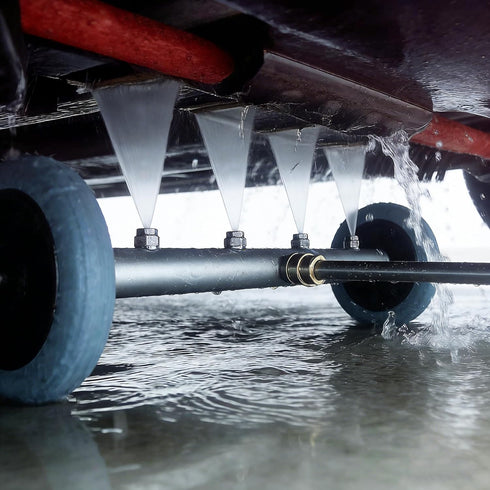 16 Inch 4000 Hourleey Pressure Washer Undercarriage Cleaner, Power Washer Surface Cleaner, Undercarriage Water Car