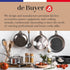 De Buyer Blue Carbon Steel Crepe & Tortilla Pan, 7” Diameter, Made in France