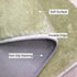 5.3FT,Animals 2.6'x5.3' ABREEZE Kids Runner Rug Area Rug Play Mat for Kids Non Skid Washable Animal Throw Rugs Cute