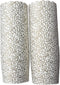 50-Pack Paper Baking Cups, Greaseproof Disposable Cupcake Muffin Liners, Large Gold Scroll