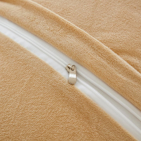 21 54 Inches 1 Pack Uhamho Body Pillow Cover Large Fluffy Shaggy Lumbar Full Body Pillowcase x Soft Modern Home