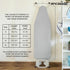 Encasa Homes Replacement Ironing Board Cover & Foam Pad, Heat Reflective 'Metallic Silver Silicone', Fits Standard