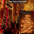 21FT 100 Count Brizled Warm White Clear Christmas Lights Connectable, Mini Incandescent String Lights Plug