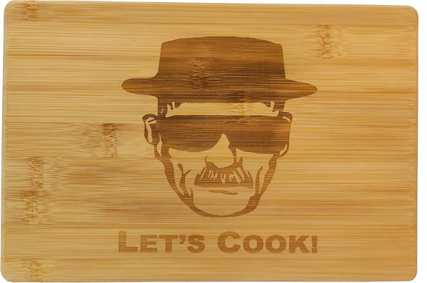 Engraved Bamboo Wood Cutting Board Funny Gift for Fathers Day Birthday Christmas One Size by MAIYUAN
