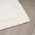 Laura Ashley Ruffle Cotton Bath Rug Set, 2-Piece, Ivory