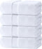 White Classic Luxury Bath Towels Set of 4 Large - 700 GSM