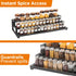 3-Tier 16"-29" Spice Rack Organizer for Kitchen Cabinet or Pantry, Expandable Spice Organization Shelf, Seasoning