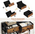 6 2 20-24 Closet Shoe Rack, Tier Shoe Rack Organizer with Large Drawers, Shoe Storage for Pairs, Sturdy Metal Shoe