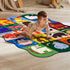 Ythropon Playroom,3x5 Kids Rugs for Feet Upgrade Ultra Non Slip Area Rug, Washable Play Mat Rug Cute Animal Carpet