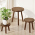 3 Pack Bamworld Plant Stands Indoor Single Plant Stand for Multiple Plants Corner Plant Stool Wooden Plant Stands