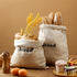 Woanger Linen Bread Bags - Reusable Drawstring 12 x 15 Inch Unbleached Pouch for Bakery and Food Storage