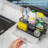 Cisily Sponge Holder: Caddy Organizer with Drip Tray, Rustproof and Non-slip Kitchen Essentials for New Home