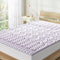 Mellow 1.5 Inch 5-Zone Memory Foam Mattress Topper with Soothing Lavender Infusion, Queen Size
