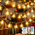 syosupviry Star String Lights Battery&USB Powered,19FT 50LED Star Fairy Lights with Remote, Hanging