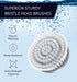 Set 3 Replacement Brush Heads of for GENIANI Electric Spin Scrubber, Scrub Brush for Cleaning Bathroom, Tile, Floor