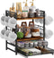 Plaviya Coffee Bar Station Organizer, 4 Tier K Cup Organizer Mug Holder