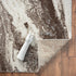 LUXE WEAVERS Lagos Collection 7983 Brown 2x3 Art Deco Geometric Area Rug