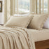 2 20x36 Inch, KKJIAF Pcs Plaid Ruffle Pillow Case King Size, Ruffled Gingham Cotton Pillowcases Linen Feel Plaid Bed