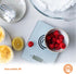 MasterChef Digital Food Scale - Portable Kitchen Scale for Baking & Cooking, LCD Display, 11lb Weight Capacity
