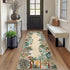 GarveeHome 2.5x8 Jungle Hallway Runner Rug, Soft Beige Animal Long Kitchen Runner