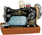 Old World Christmas Hobbies Gifts Glass Blown Ornaments, Sewing Machine for Christmas Tree