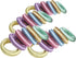24-Piece Decorative Napkin Rings - Modern Table D cor for Every Occasion - Bulk Napkins for Weddings Holidays Parties