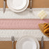 12x108 Socomi Boho Table Runner Macrame Long Easter Spring Farmhouse Woven Cotton Linen Rustic Coffee Table Runner
