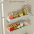 Set 2, 15.7 Inch Alsonerbay White Floating Shelves Wall Mounted of Modern White Shelves with Lip, Wood Wall Shelves