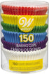 Wilton Baking Cups, Rainbow Assorted, 150 Count