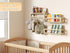 Set 3 TidyCorner Sturdy Floating Shelves of Wall Bookshelves and Nursery Floating Shelves for Books, Toys, Kitchen