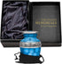 Trupoint Memorials Small Urns for Human Ashes Keepsake, Decorative Mini Cremation Urn for Adult Men Women, Light Blue