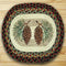 Earth Rugs Trivet, 10 x 15, Burgundy, Model 81-081P