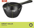 Modern Innovations Cast Iron Melting Pot, Cast Iron Basting Pot for Grill Cooking, Cast Iron Saucepan, Simmer Sauce and Butter, Small Cast Iron Pot, Mini Cast Iron Bowl for Sauces