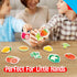 50 1-2 PCS Fruit & Vegetable Magnets, Adorable Magnetic Fruits Veggies Thick Fridge Magnets Cute Educational Learning