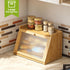 Countertop BMOSU Bread Box for Kitchen Large Capacity Corner Bread Box Farmhouse Bread Container Bread Storage Bread