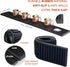Premium Bar Rubber Spill Mat, 23.6" x 3.1" Thick Bar Rail Mat for Countertop, Home Bar, Bartending
