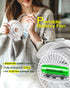 100ml Ausic Misting Baby Stroller Fan, Portable Misting Fan for Outdoors - Detachable Tripod, Safe Clip On Fans