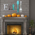 Jetec Set of Eat Sign, Cute Fork and Spoon Wall Decor, Rustic Wood Decorative Hanging Letters for Kitchen Home