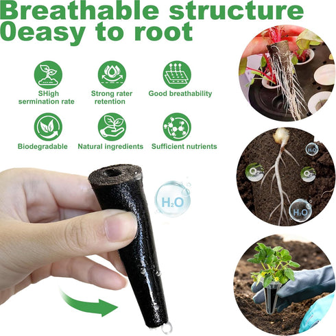 SZLJYLM 60 Pack, Grow Sponges Hydroponics Replacement Root Growth Sponges Compatible with Aero Garden iDOO and Most