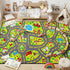 5x7 Car Rug Play Mat Feet, Car Road Rug for Kids City Road Map Carpet Educational Learning Play Carpet Kids Play Rugs