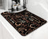 Coffee Bar Mat Accessories, Absorbent Dish Drying Mat for Kitchen Counter, Rubber Backing Non-slip Pad for Coffee Maker