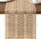 MLMW Boho Table Runner 36 inches Small Coffee Table Runner Rustic Burlap