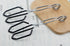 Scissor Cooking Tongs, 11-Inch Stainless Steel Kitchen Scissor Tongs, Set of 2