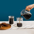 Glass Range Coffee Server for Pour Over Coffee & Tea, 600ml/20oz Ovalware Microwave Safe & Heatproof 2.5mm Thick Glass