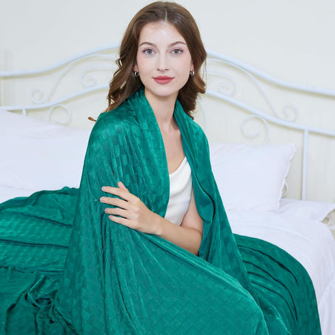 Blanket,Summer Q-Max>0.5 AmyHomie Cooling Blankets with Double Sided Cold Effect, Arc-Chill Cool Fiber, Breathable